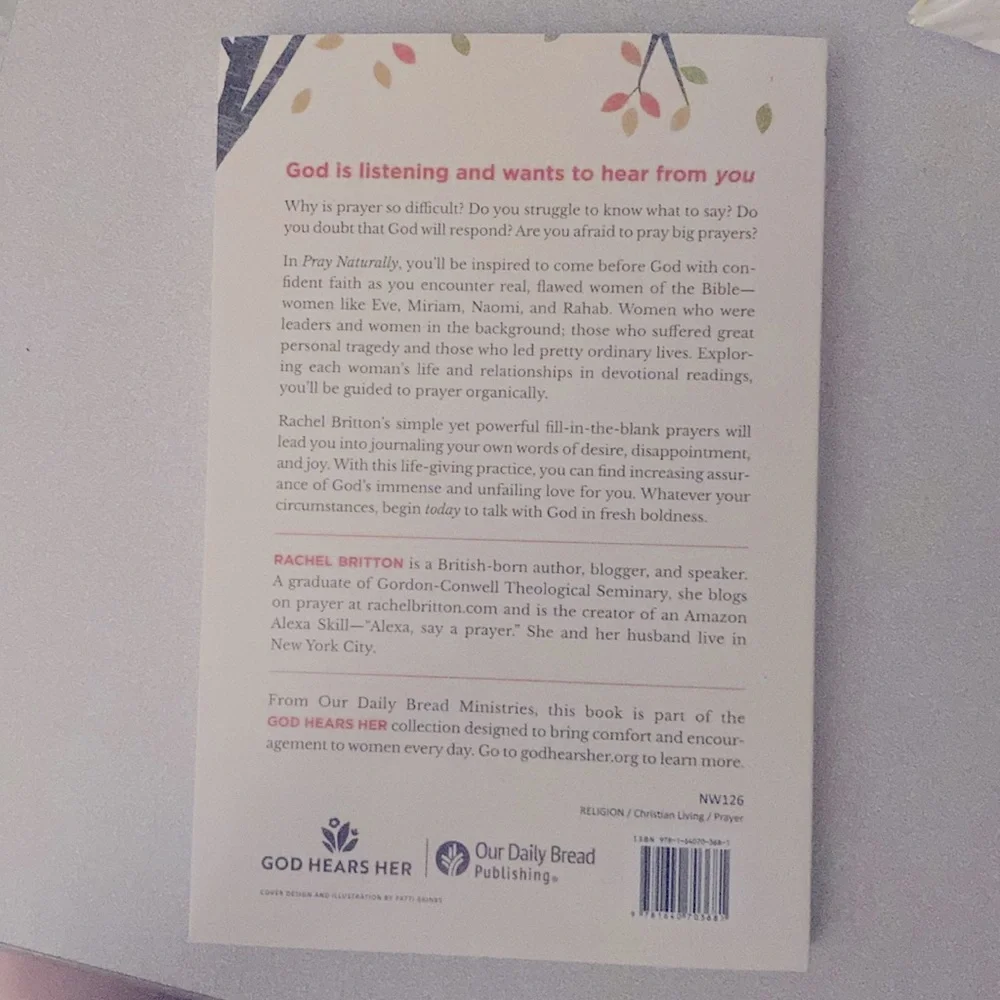 6/$25 Pray Naturally' Book - Picture 3 of 3
